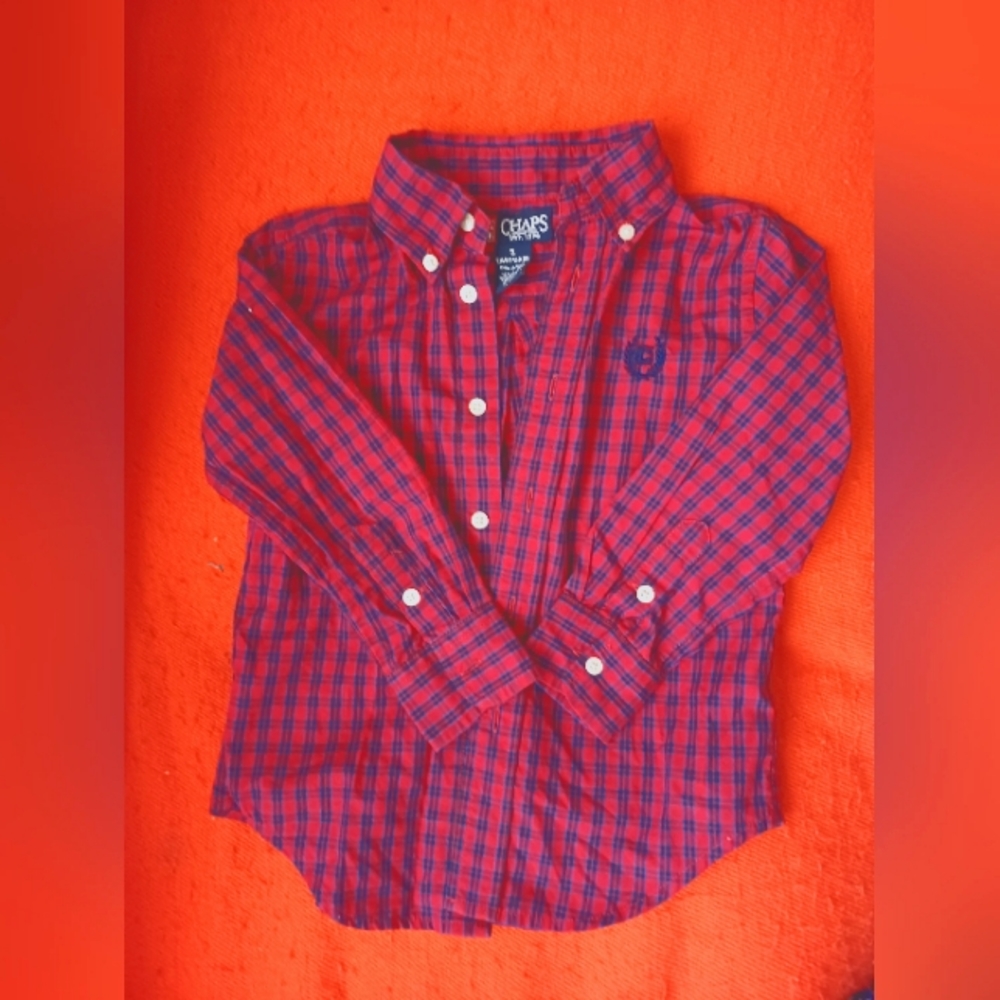 Chap's Boys Size 5 Button Up